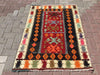 Vintage Handwoven Kilim Rug 135cm x 96cm Unique Piece