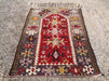 Vintage Handwoven Kilim Rug 137cm x 92cm Unique Design