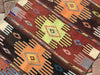 Vintage Handwoven Kilim Rug 147cm x 84cm Wool