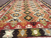 Vintage Handwoven Kilim Rug 267cm x 203cm Konya Turkey
