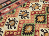 Vintage Handwoven Kilim Rug 267cm x 203cm Konya Turkey