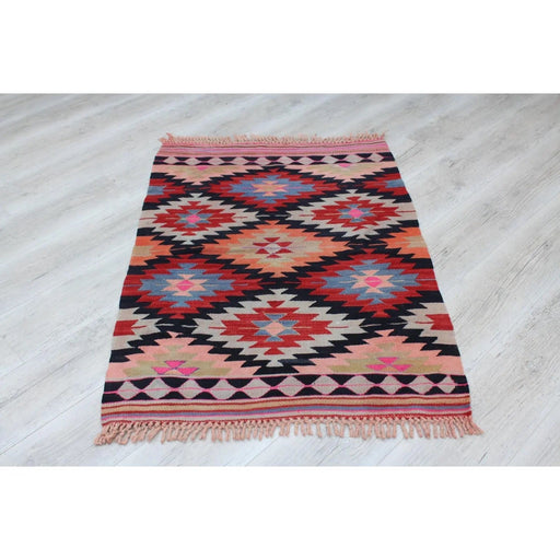 Vintage Handwoven Kilim Rug 84cm x 114cm #226