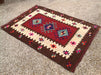 Vintage Handwoven Rug 145Cm X 104Cm Unique Turkish Design