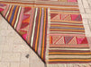Vintage Handwoven Rug 201cm x 134cm from Central Turkey