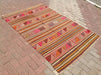 Vintage Handwoven Rug 201cm x 134cm from Central Turkey