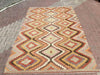 Vintage Handwoven Rug 295cm x 188cm Central Turkey