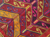 Vintage Handwoven Tribal Kilim Rug 129cm x 91cm Wool Cotton