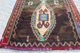 Vintage Handwoven Turkish Kilim Runner 173x421 cm #458