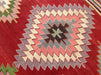 Vintage Handwoven Turkish Rug 134cm x 269cm Wool Cotton