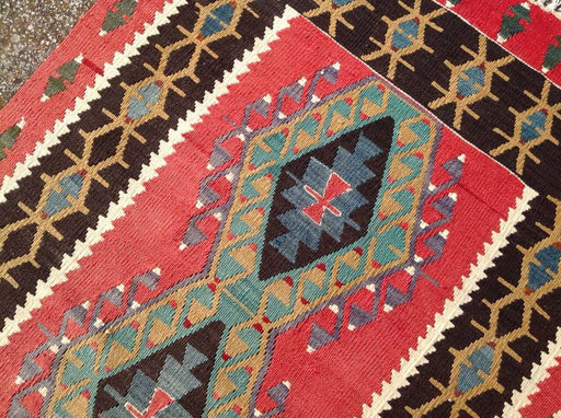 Vintage Handwoven Turkish Rug 179cm x 96cm Wool