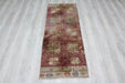 Vintage Handwoven Turkish Rug 185cm x 68cm