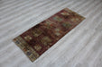 Vintage Handwoven Turkish Rug 185cm x 68cm