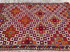 Vintage Handwoven Turkish Rug 208cm x 134cm Wool Cotton