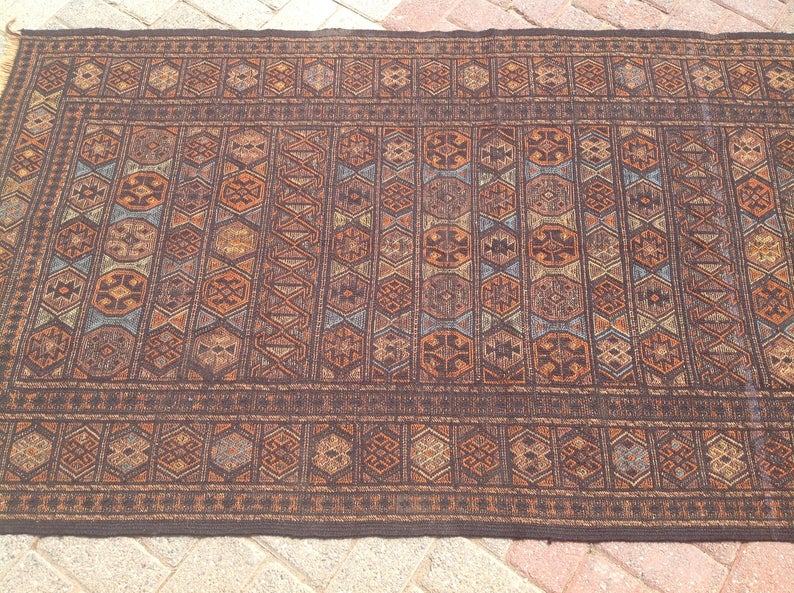 Vintage Handwoven Turkish Rug 210 cm x 139 cm #760