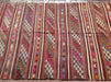 Vintage Handwoven Turkish Rug 220cm x 133cm Wool Cotton