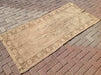 Vintage Handwoven Turkish Rug 220cm x 99cm Unique Design