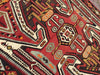 Vintage Handwoven Turkish Rug 221cm x 140cm Wool Cotton
