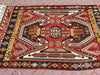 Vintage Handwoven Turkish Rug 221cm x 140cm Wool Cotton