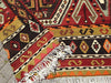 Vintage Handwoven Turkish Rug 221cm x 140cm Wool Cotton