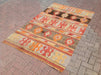 Vintage Handwoven Turkish Rug 223cm x 143cm Unique Design