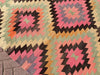 Vintage Handwoven Turkish Rug 224cm x 185cm Unique Design