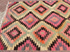 Vintage Handwoven Turkish Rug 224cm x 185cm Unique Design