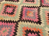 Vintage Handwoven Turkish Rug 224cm x 185cm Unique Design