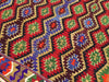 Vintage Handwoven Turkish Rug 230cm x 166cm Wool Cotton