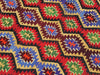 Vintage Handwoven Turkish Rug 230cm x 166cm Wool Cotton