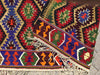 Vintage Handwoven Turkish Rug 230cm x 166cm Wool Cotton