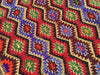 Vintage Handwoven Turkish Rug 230cm x 166cm Wool Cotton