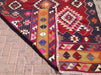 Vintage Handwoven Turkish Rug 231cm x 170cm Wool Cotton