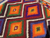 Vintage Handwoven Turkish Rug 245cm x 145cm Unique Design