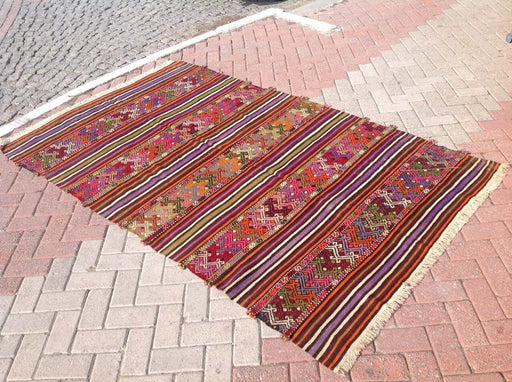 Vintage Handwoven Turkish Rug 248cm x 150cm #227
