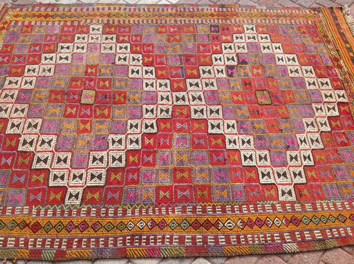 Vintage Handwoven Turkish Rug 249cm x 165cm