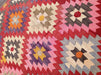 Vintage Handwoven Turkish Rug 252cm x 163cm Wool Cotton