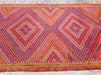 Vintage Handwoven Turkish Rug 257cm x 157cm Wool Cotton
