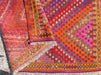 Vintage Handwoven Turkish Rug 257cm x 157cm Wool Cotton