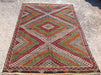 Vintage Handwoven Turkish Rug 279cm x 190cm