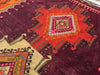 Vintage Handwoven Turkish Rug 288cm x 173cm Deep Purple