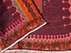 Vintage Handwoven Turkish Rug 288cm x 173cm Deep Purple