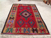 Vintage Handwoven Turkish Rug 304cm x 187cm Wool Cotton