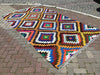 Vintage Handwoven Turkish Rug 306cm x 163cm Wool Cotton