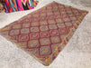Vintage Handwoven Turkish Rug 330cm x 193cm Wool Cotton