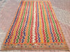 Vintage Handwoven Turkish Rug 340cm x 185cm Wool Cotton