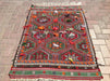 Vintage Handwoven Turkish Tapestry Rug 134cm x 96cm