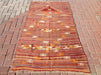 Vintage Handwoven Turkish Wool Rug 188cm x 101cm