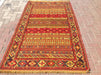 Vintage Handwoven Turkish Wool Rug 203cm x 119cm
