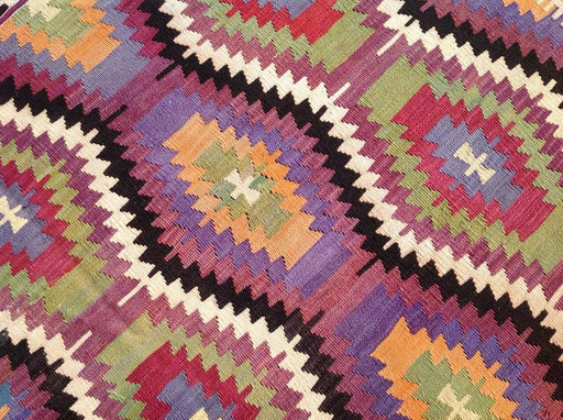 Vintage Handwoven Turkish Wool Rug 238cm x 175cm
