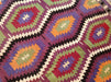 Vintage Handwoven Turkish Wool Rug 238cm x 175cm